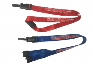 National Guard Lanyard - Red