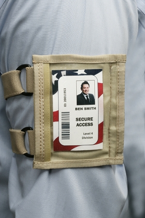 Military ID Armband - Tan